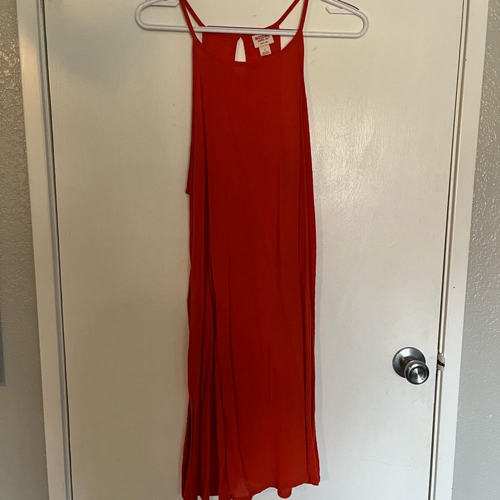 Orange dress